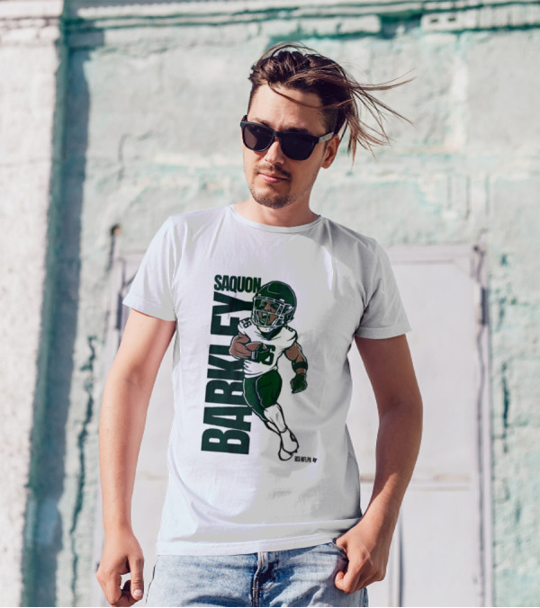 Saquon Barkley NFLPA Superhero Star T-Shirt