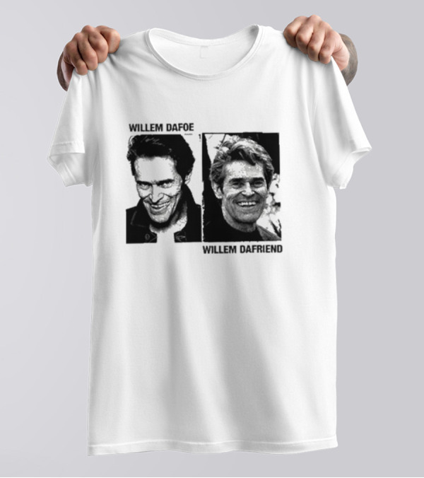 Willem Dafoe Willem Dafriend Contrasting Expressions T-Shirt