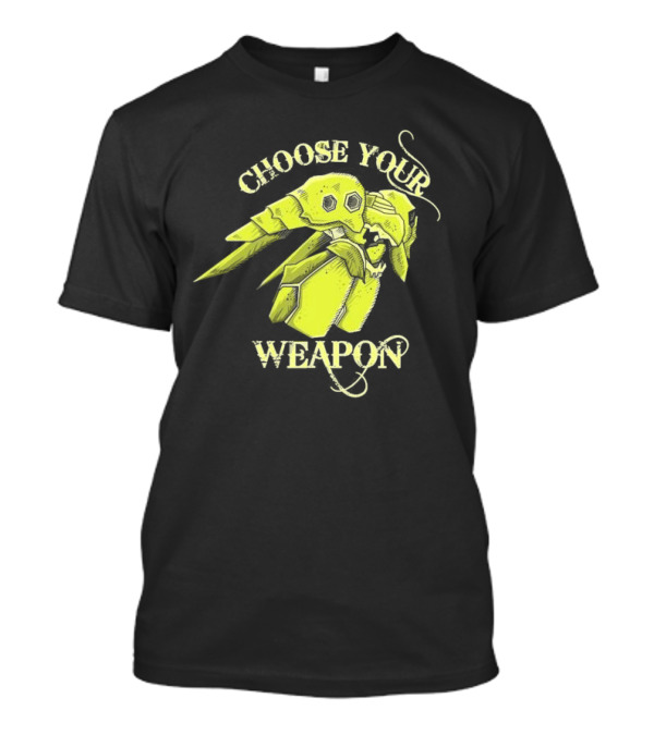 Choose Your Weapon Final Fantasy Cactuar Weaponry T-Shirt