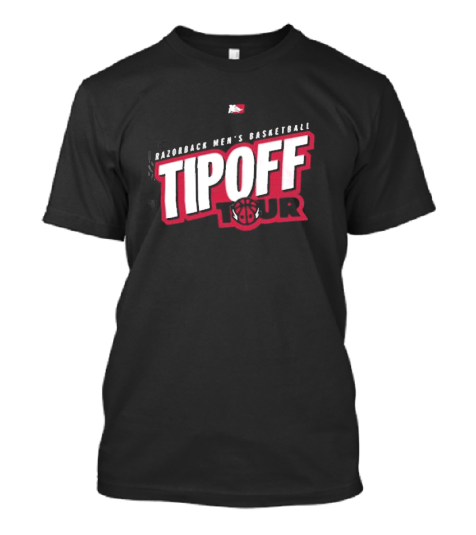 Razorback Men's Basketball Tipoff Tour T-Shirt