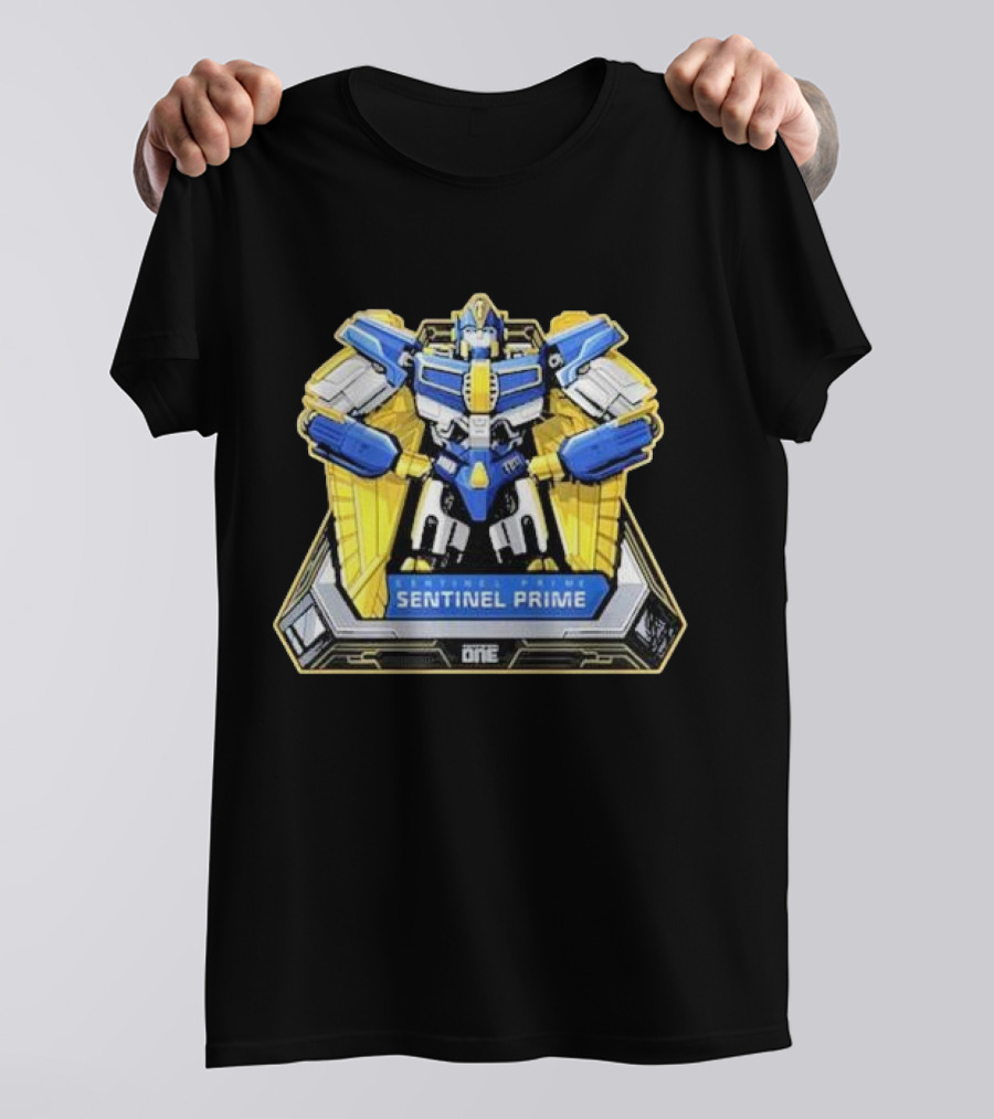 Visit The Transformers One Iconic Sentinel Prime Retro T-Shirt