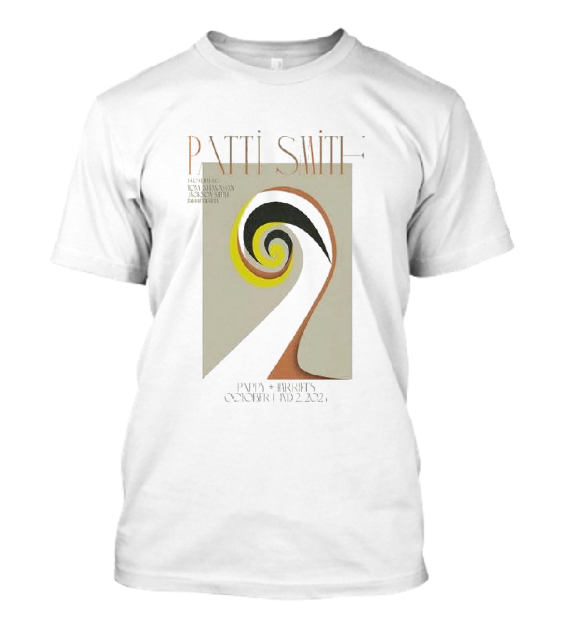 Patti Smith October 1-2 2024 Pappy + Harriet's Pioneertown Ca T-Shirt