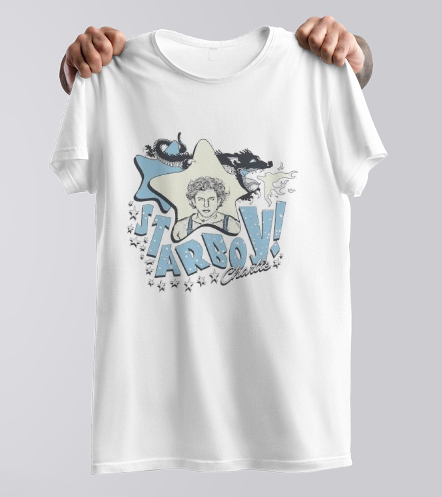 Starboy Charlie Dragon Starburst T-Shirt
