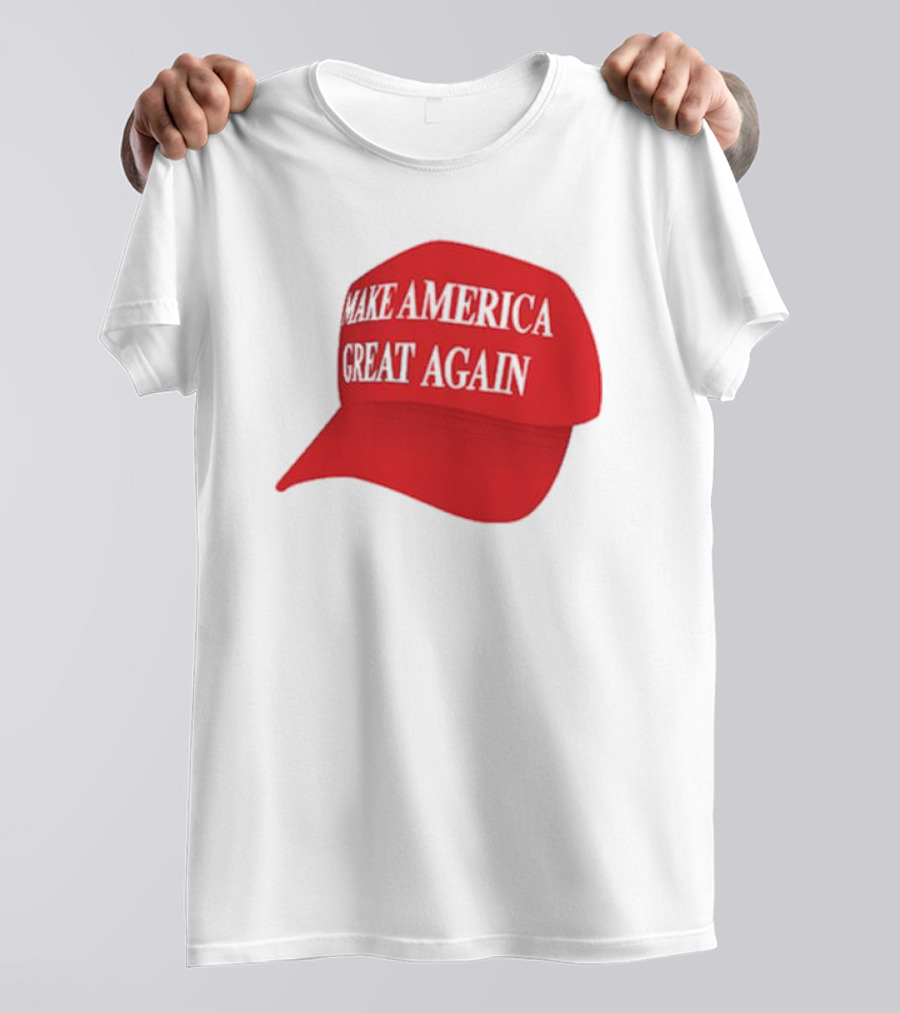 Make America Great Again Red Cap Trump Campaign 2024 Election Support T-Shirt
