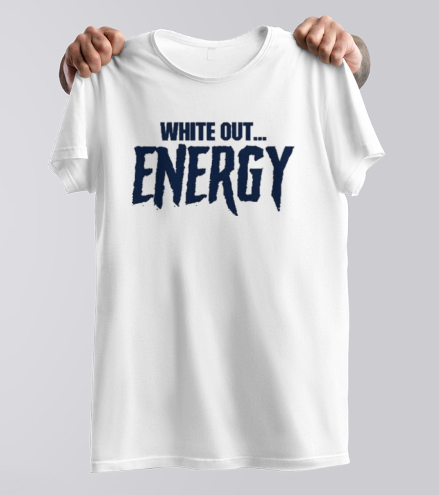 White Out Energy 2024 Classic Motivational Boost T-Shirt