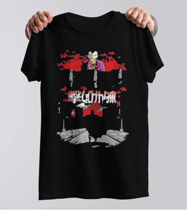Attack On Gotham Batman Joker Ha Ha Symbolism T-Shirt