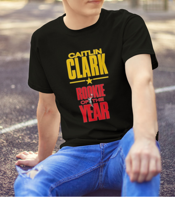 Caitlin Clark Rookie Of The Year Star Athletic Achievement 24 T-Shirt