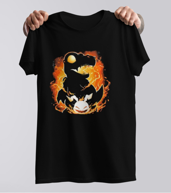 Courage Fire Vallina Fiery Creature T-Shirt