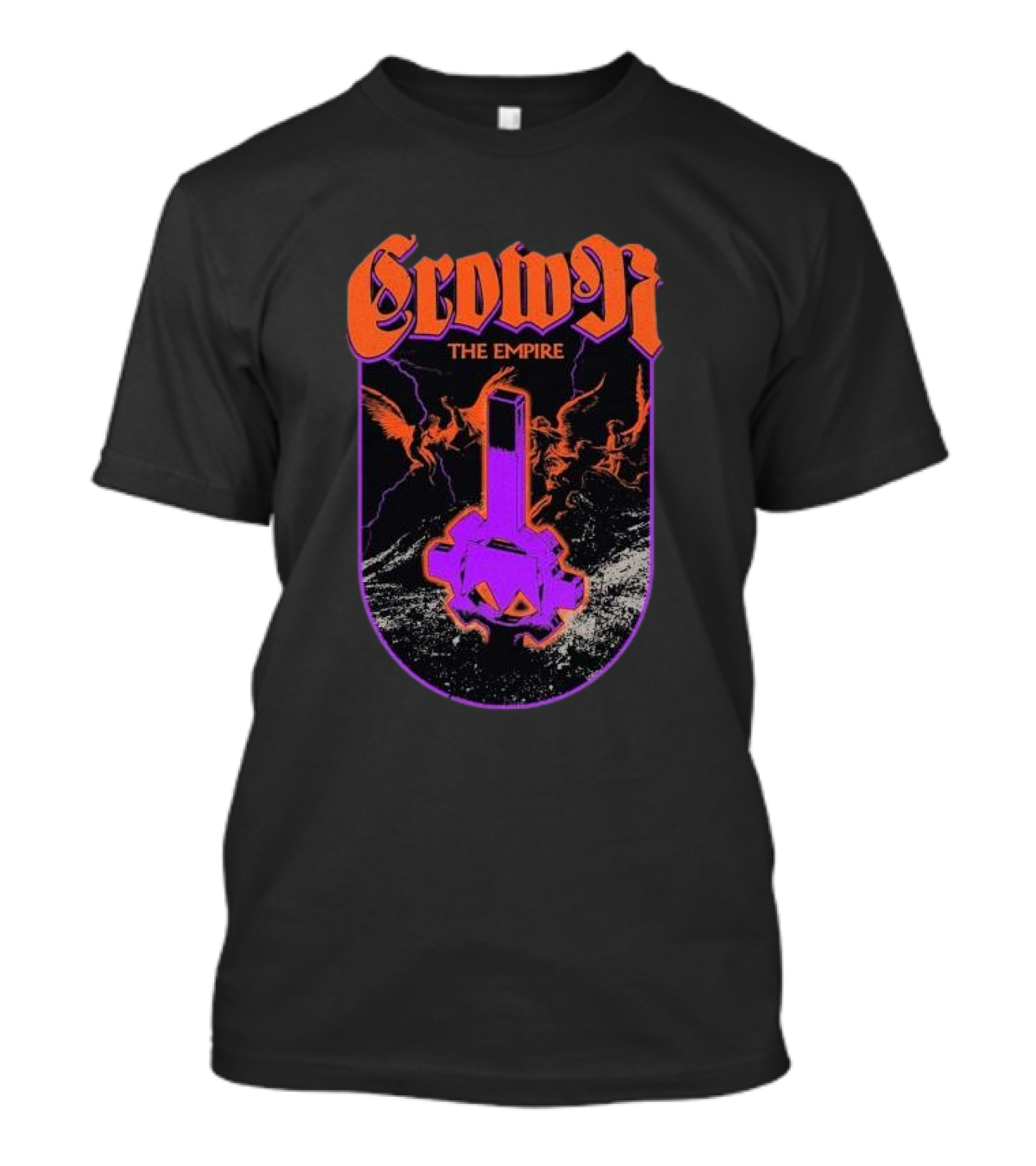 Crown The Empire Fallen Angels Power Symbol Iconic T-Shirt