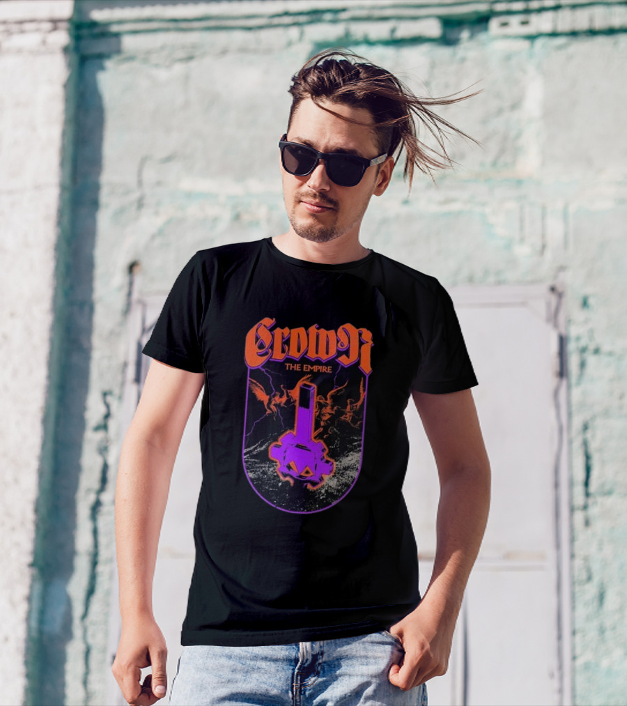 Crown The Empire Fallen Angels Power Symbol Iconic T-Shirt
