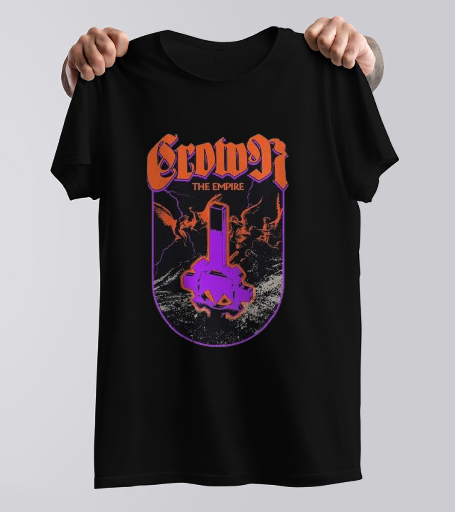 Crown The Empire Fallen Angels Power Symbol Iconic T-Shirt