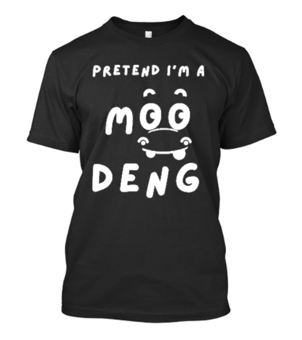 Pretend I’m A Moo Deng Hippo Lazy Easy Halloween Matching T-Shirt