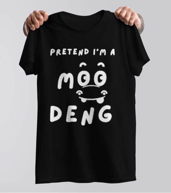 Pretend I’m A Moo Deng Hippo Lazy Easy Halloween Matching T-Shirt