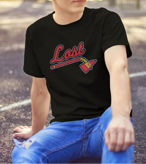 Lost Atlanta Braves Tomahawk T-Shirt
