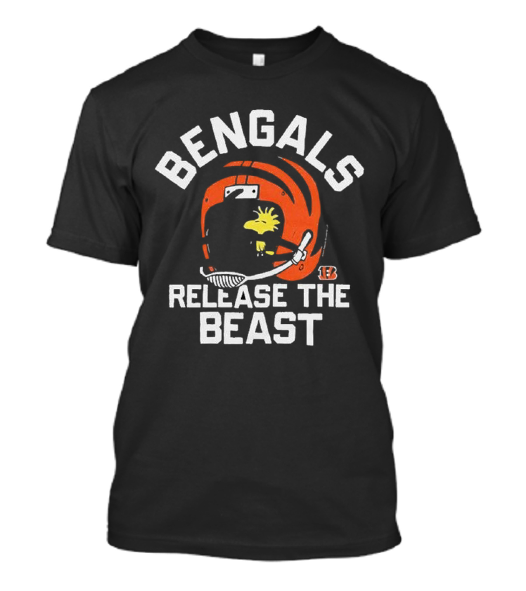 Bengals Peanuts Release The Beast T-Shirt