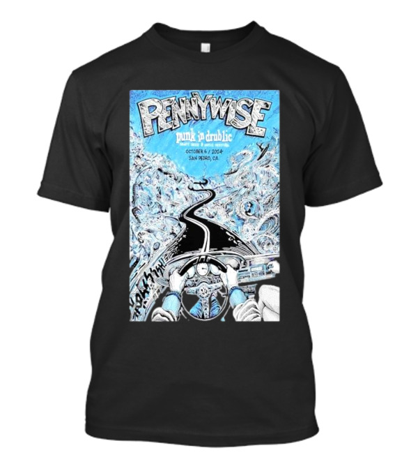 Pennywise Punk In Drublic Craft Beer And Music Festival October 06 2024 San Diego CA Driving T-Shirt
