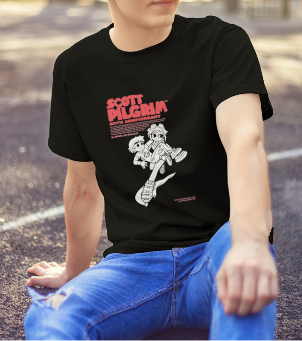 Scott Pilgrim 20th Anniversary By Bryan Lee O'Malley T-Shirt