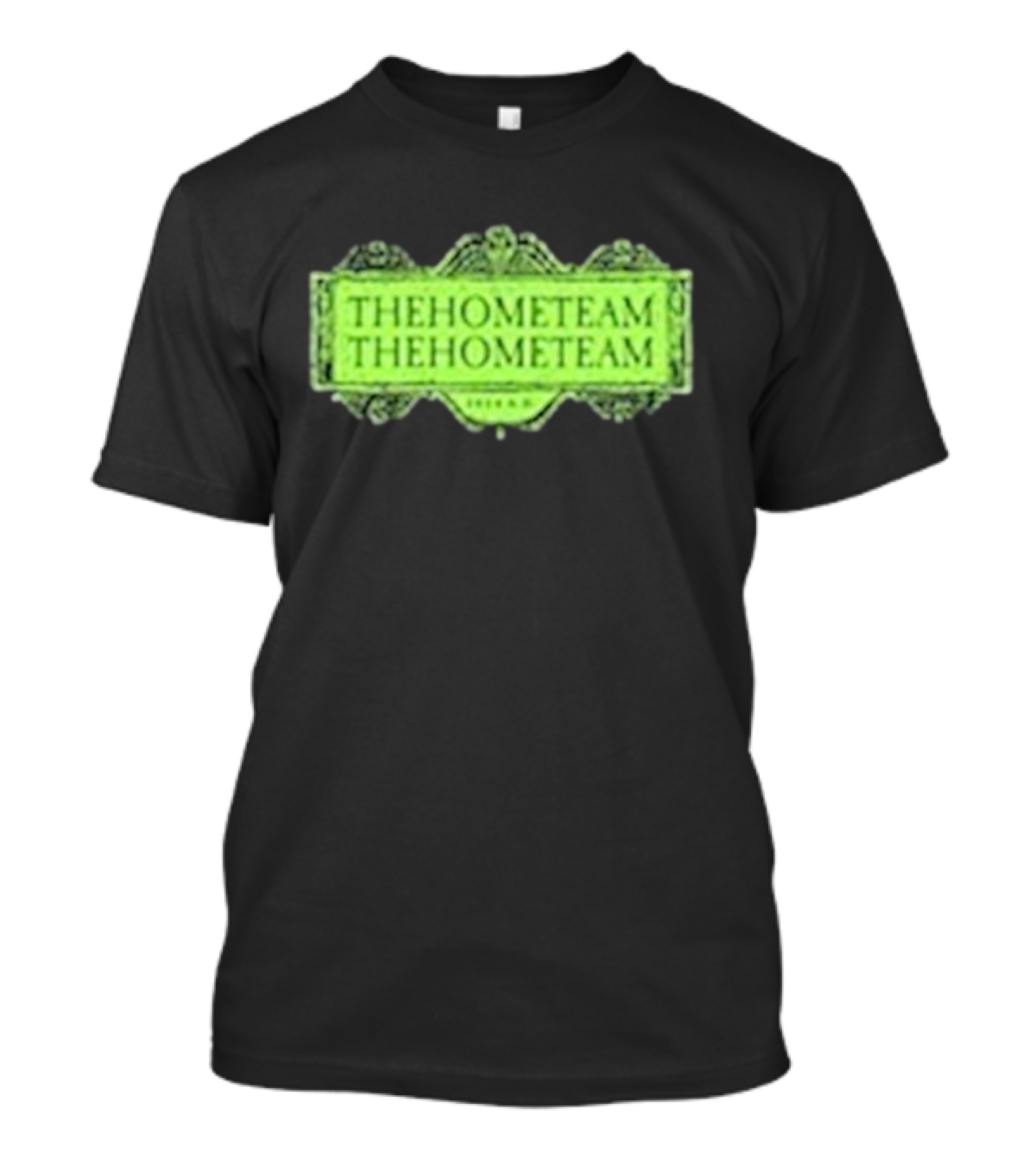 The Home Team Beetlejuice Beetlejuice Vintage Green Text T-Shirt