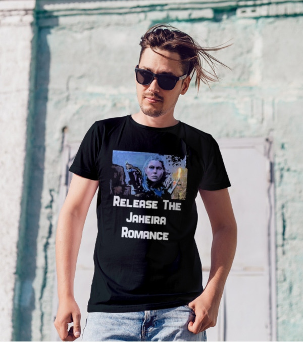 Release The Jaheira Romance Image Featuring Armor-Clad Character T-Shirt