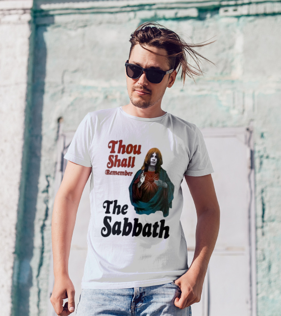 Thou Shall Remember The Sabbath Black Sabbath T-Shirt