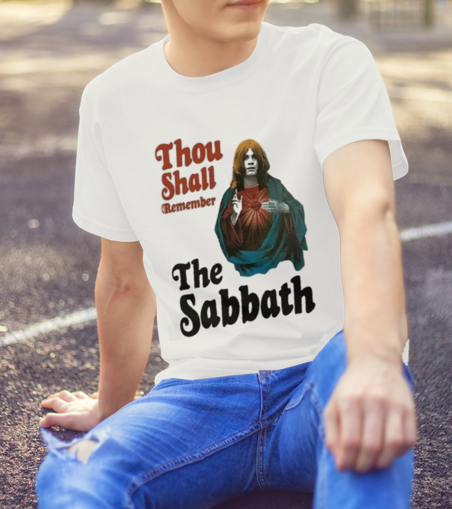 Thou Shall Remember The Sabbath Black Sabbath T-Shirt