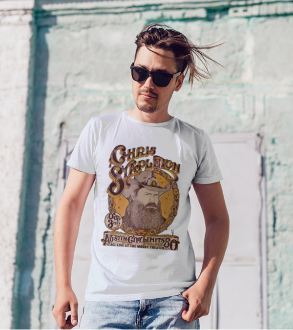 Chris Stapleton Austin City Limits 2024 ACL Live At The Moody Theater Oct 3 Event T-Shirt