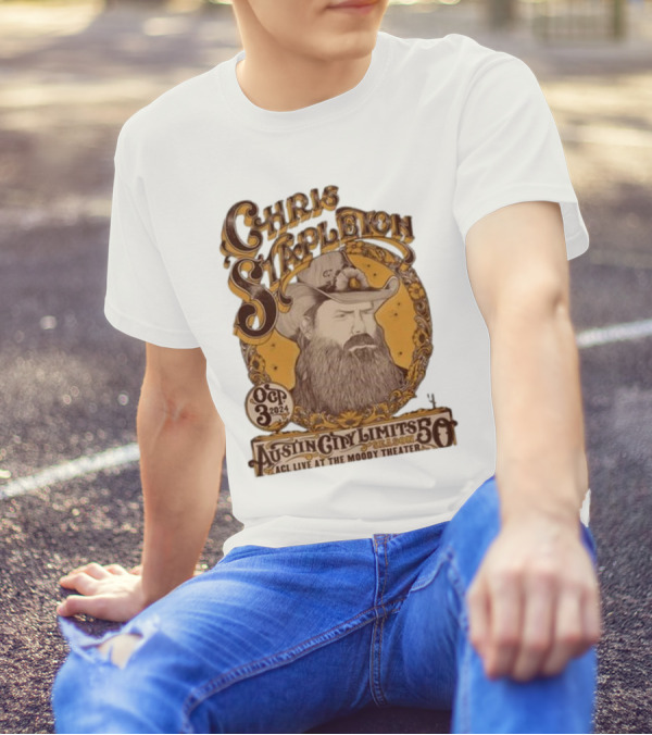 Chris Stapleton Austin City Limits 2024 ACL Live At The Moody Theater Oct 3 Event T-Shirt