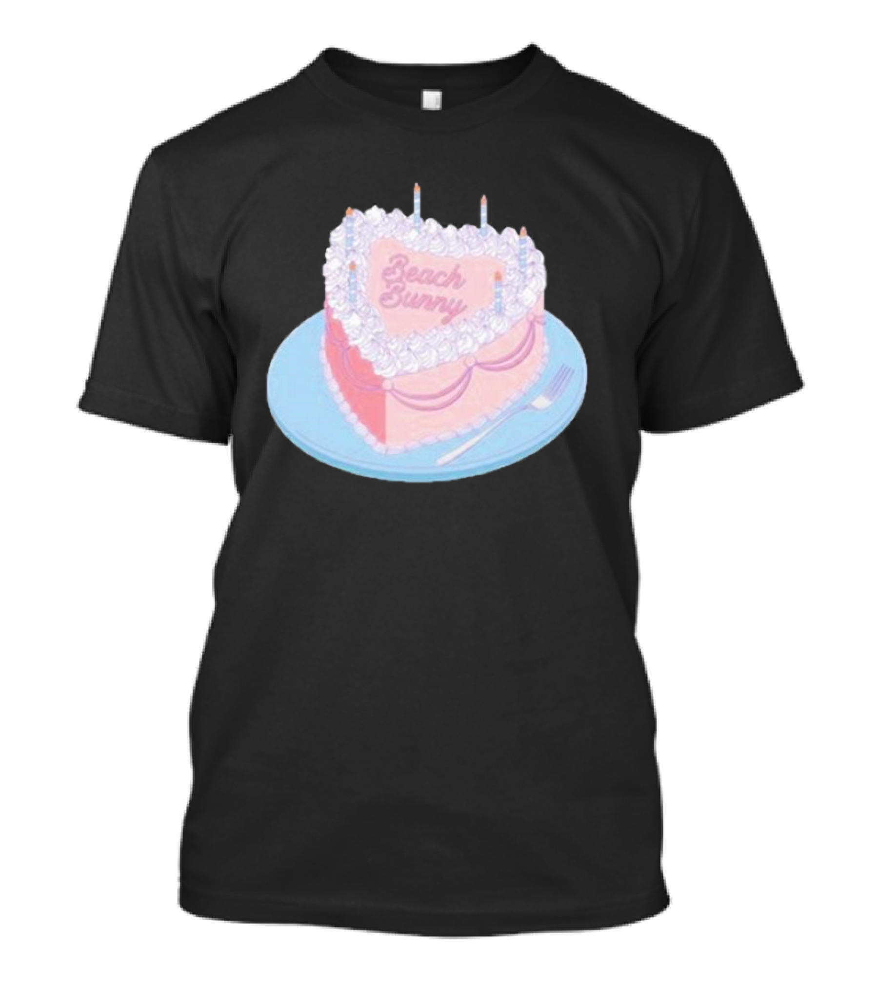 Beach Bunny Heart-Shaped Cake Clueless T-Shirt