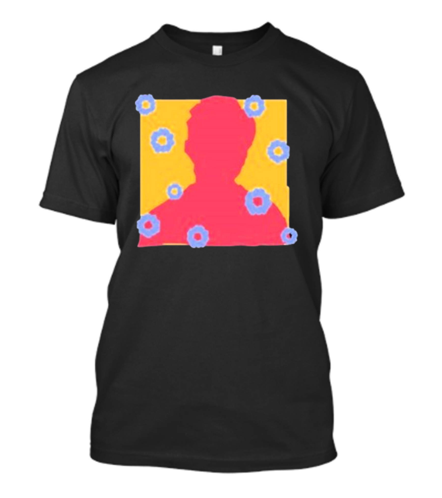 Breymer Flowers Silhouette With Floral Accents T-Shirt
