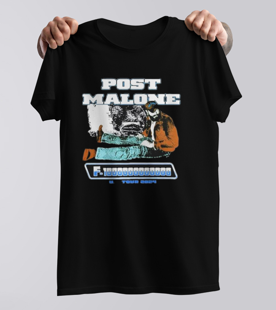 Post Malone F-1 Trillion U.S. Tour T-Shirt