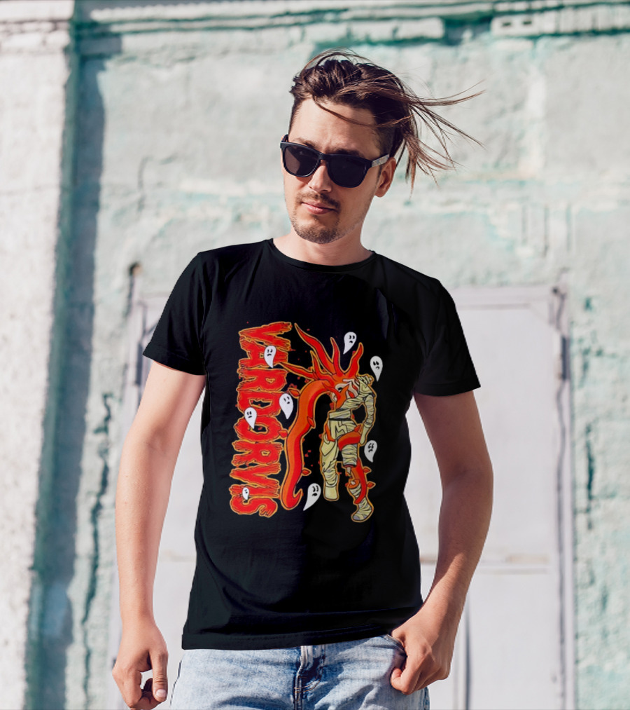 Vardorvis Mummy With Ghosts Foxes T-Shirt