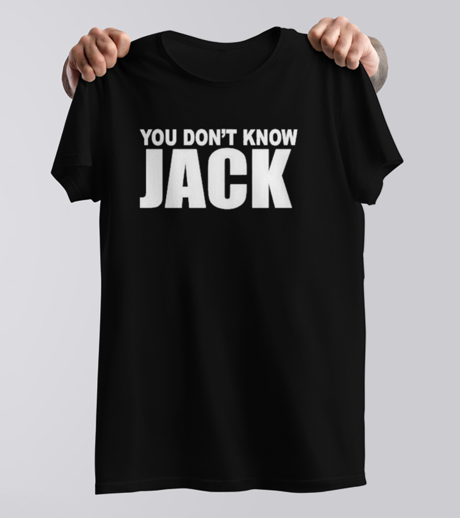 Jackbox Games You Don’t Know Jack Iconic Phrase T-Shirt