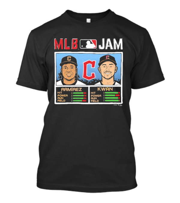 MLB Jam Guardians Ramirez Kwan T-Shirt