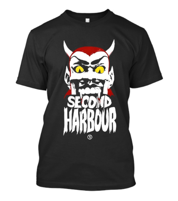 Second Harbour Halloween Devil Face T-Shirt
