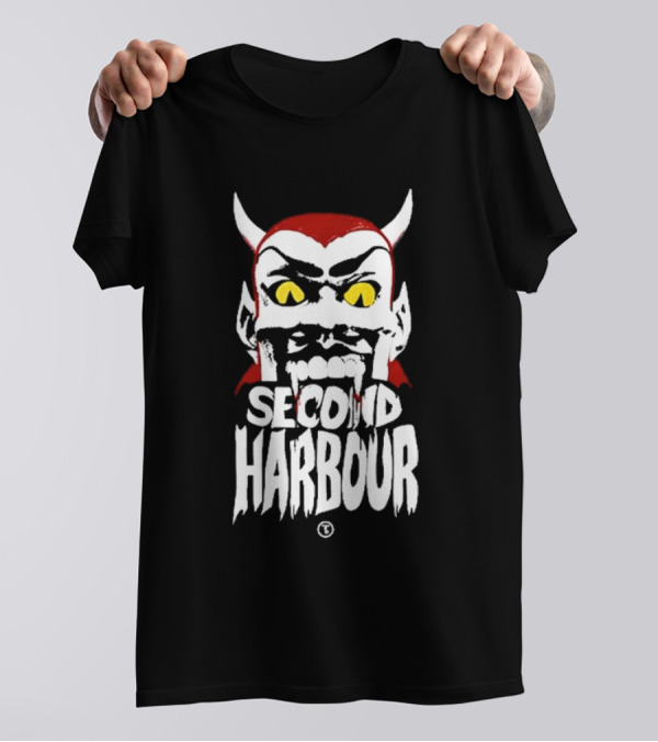 Second Harbour Halloween Devil Face T-Shirt