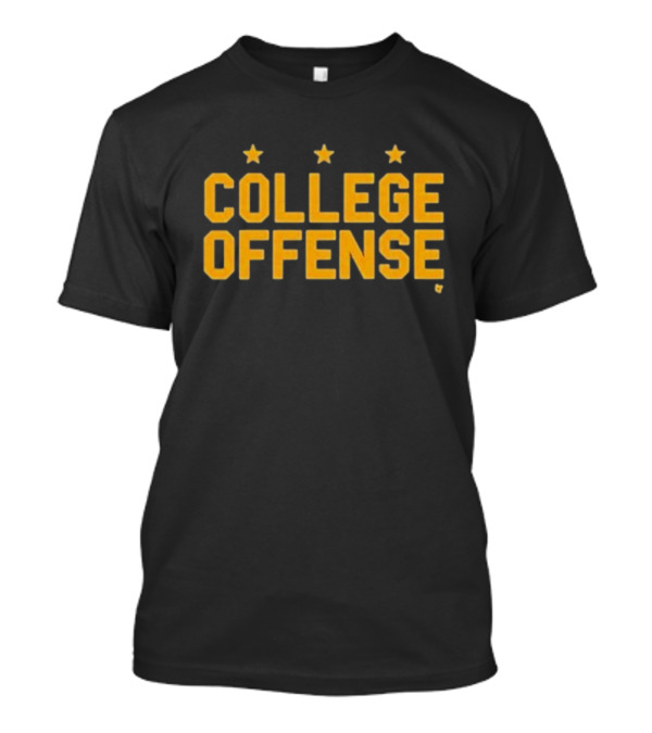 Shane Peacher Star Studded College Offense T-Shirt