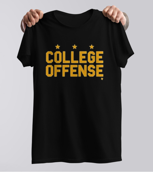 Shane Peacher Star Studded College Offense T-Shirt