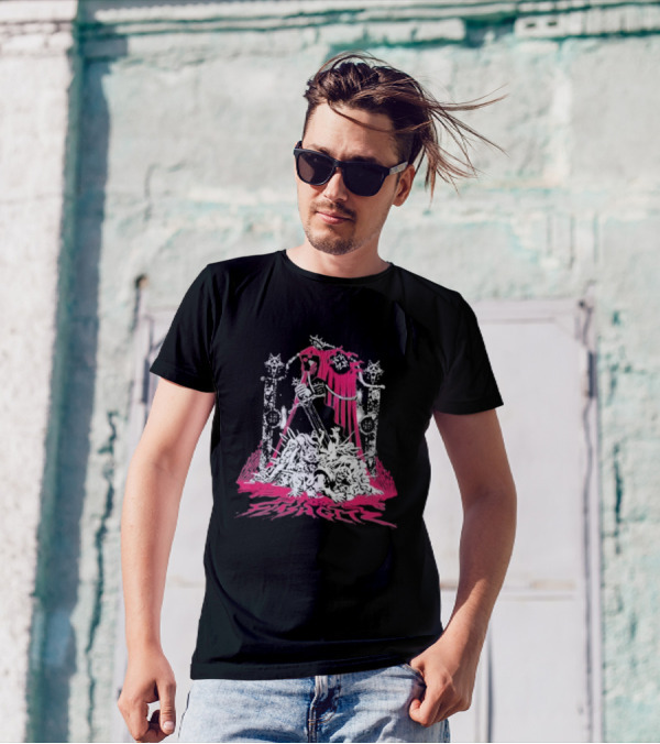 Flashgitz Space King Holy Warrior Retro T-Shirt