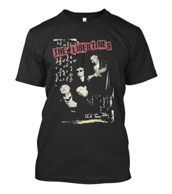 The Libertines UK Tour 24 Band Photo Collage T-Shirt