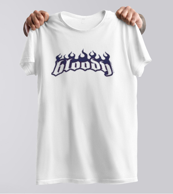 Bloody Flame Text Hatebreed T-Shirt