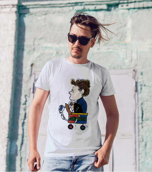 JOHN MAYER 2024 Peanuts Grateful Dead Inspired Wagon T-Shirt