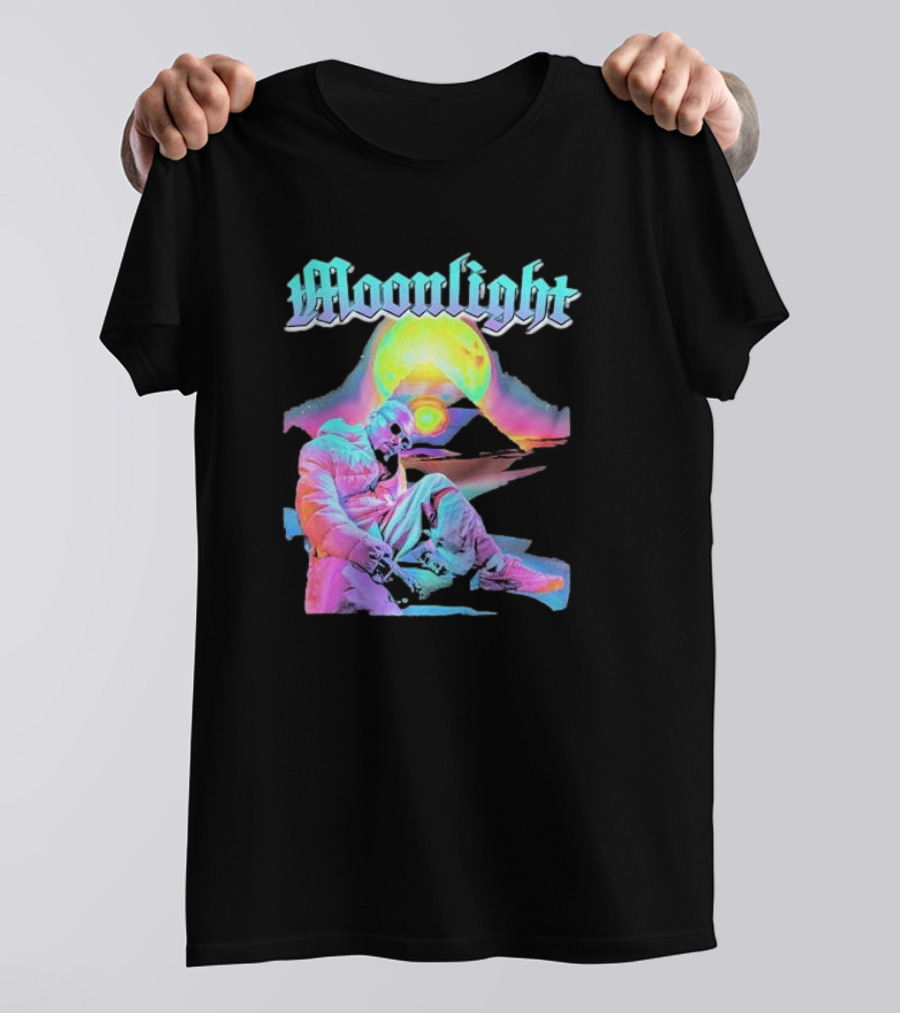 Moonlight Neon Vibes With Chris Brown T-Shirt