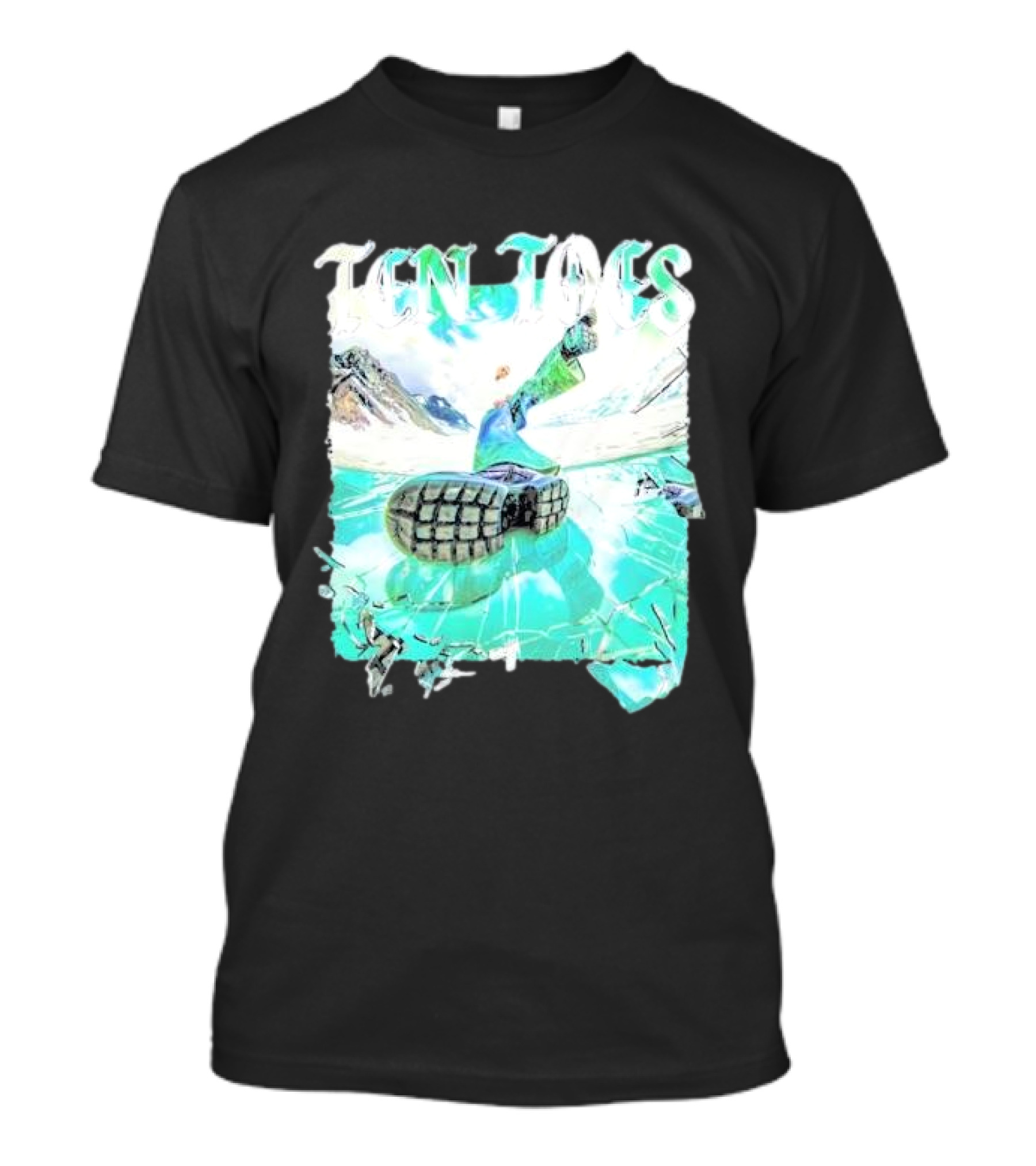 TEN TOES Chris Brown Snowboard Adventure T-Shirt