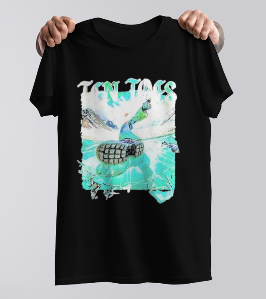 TEN TOES Chris Brown Snowboard Adventure T-Shirt