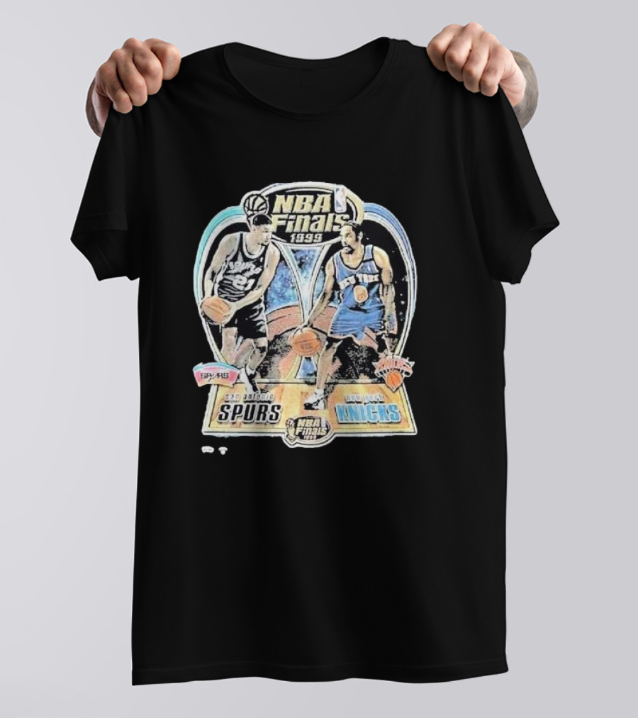 NBA Finals 1999 San Antonio Spurs Vs New York Knicks T-Shirt