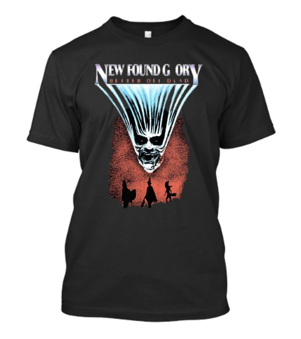 New Found Glory Better Off Dead Skull And Figures T-Shirt
