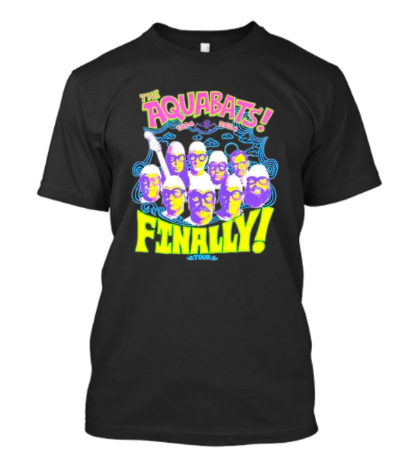 The Aquabats Finally Tour 1994 2024 Vibrant Band T-Shirt