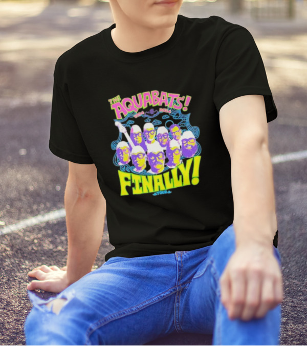 The Aquabats Finally Tour 1994 2024 Vibrant Band T-Shirt
