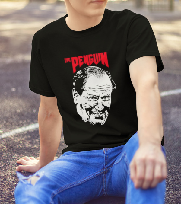 The Penguin Colin Farrell Boss Villainous Grin T-Shirt