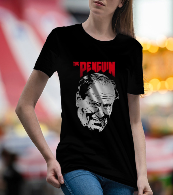 The Penguin Colin Farrell Boss Villainous Grin T-Shirt
